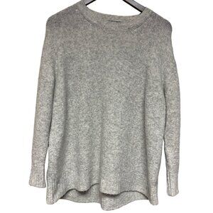 Zara Grey Knit Long Sleeve Soft Pull Over Sweater Women's Size Medium